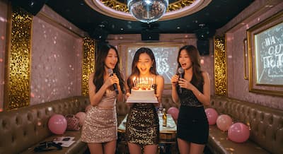 강남 사라있네 가라오케 세심한 서비스